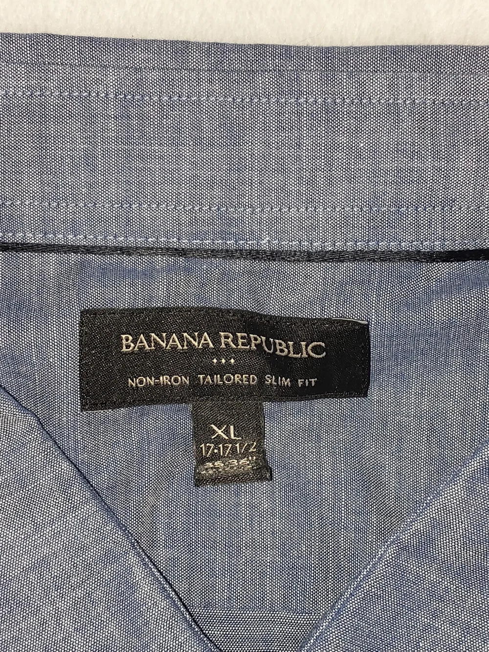 LOT Of 12 Mixed Banana Republic & Chaps, Long Sleeve Button-Down Shirts